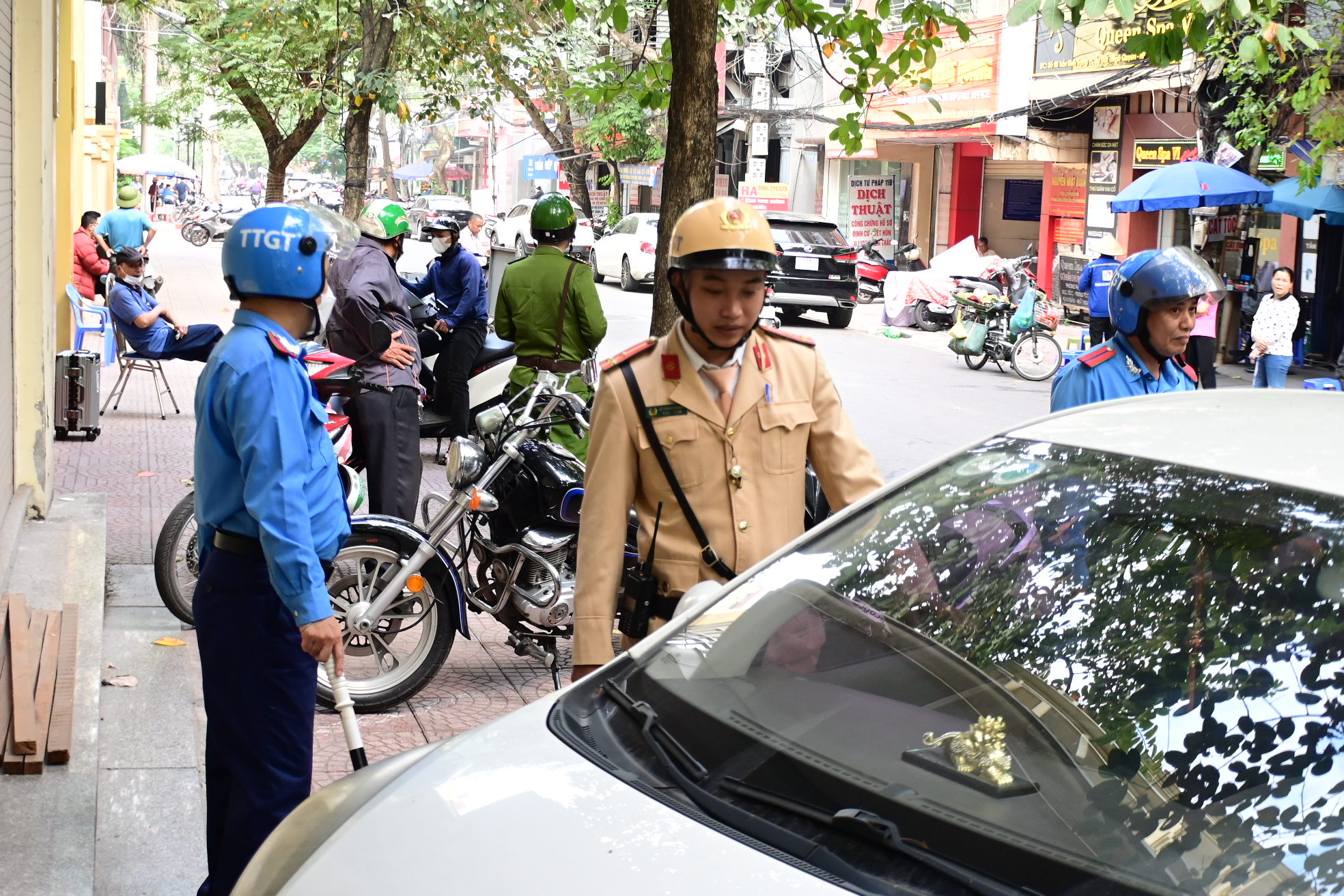 Công an quận Ngô Quyền: Tăng cường đảm bảo trật tự, an toàn giao thông